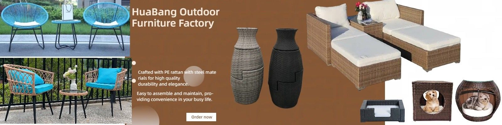 Buitensofa&#039;s van rotan