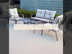Sofa Buitentoonbank Gegote ijzer Aluminium Buitentoonbank Terras Meubelen Tuin Meubelen